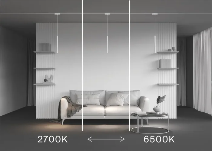 Трековый подвесной светильник Фокус / Focus Led Radity 2700-6500K 7Вт 36° Dim Smart (Белый) TR257-4-7WTW-M-W - фото 14