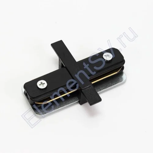 Соединитель для встраиваемого трека 2L NX49 (черный) - фото.