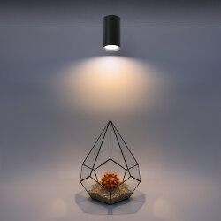 Светильник WOLTA WSL-GU10/01BL под лампу GU10 Черный BASIC