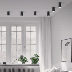 Светильник WOLTA WSL-GU10/01BL под лампу GU10 Черный BASIC