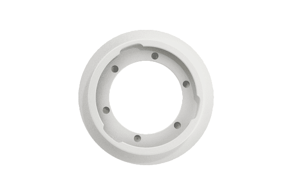 Рамка для серии MINI COMBO, круглая,белая, MINI-COMBO-C-WH. Фото 2