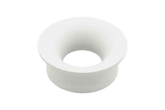 Рамка для серии MINI COMBO, круглая,белая, MINI-COMBO-C-WH - фото