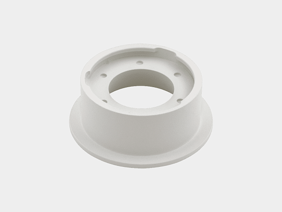 'Рамка для серии MINI COMBO, круглая,белая, MINI-COMBO-C-WH. Фото 2