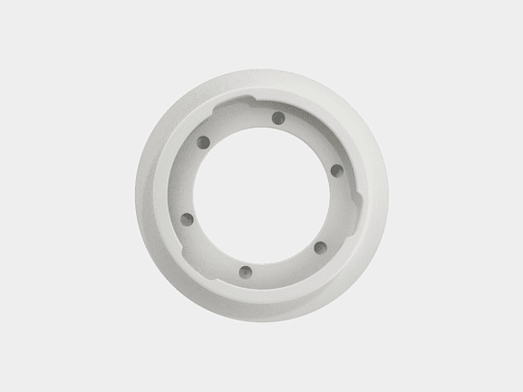 'Рамка для серии MINI COMBO, круглая,белая, MINI-COMBO-C-WH. Фото 3