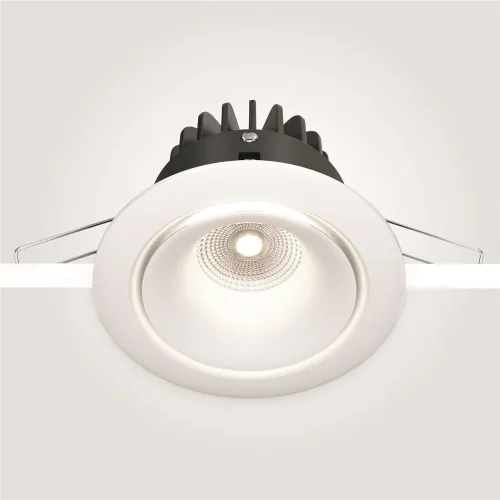 Встраиваемый светильник Yin 4000K 1x12Вт 60° (Белый) - фото 4
