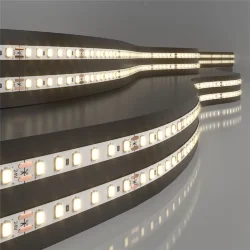 Светодиодная лента 24 В 8 Вт/м 120 Led/м 2116 IP20, тёплый белый 3300K, 5 м 2116 24V 120Led 8W IP20 (056425)