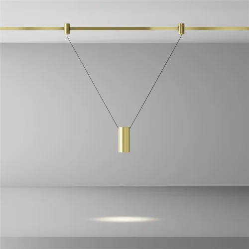 Трековый подвесой светильник Focus Led Flarity 4000K 12Вт 36° (Латунь) - фото 8