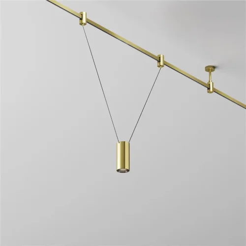 Трековый подвесой светильник Focus Led Flarity 4000K 12Вт 36° (Латунь) - фото 9