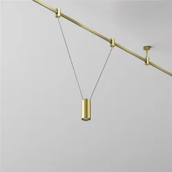 Трековый подвесой светильник Фокус / Focus Led Flarity 4000K 12Вт 36° (Латунь) TR157-1-12W4K-BS