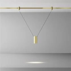 Трековый подвесой светильник Фокус / Focus Led Flarity 4000K 12Вт 36° (Латунь) TR157-1-12W4K-BS