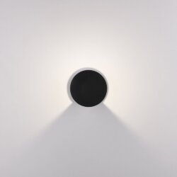 Уличный настенный светодиодный светильник Nimbus IP54 1540 TECHNO LED черный (053451)