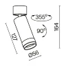 Потолочный светильник Фокус Зум / Focus Zoom 12 Вт 3000 К 15-50° (Черный) C055CL-L12W3K-Z-B - фото 6
