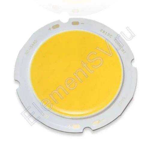 Светодиодная COB матрица XC5442 W33 (45-48V, 15W, 300mA, warm white) - фото.