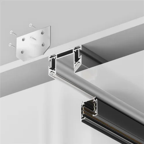 Профиль для монтажа Trinity в натяжной ПВХ потолок, 2м (Серебро) - фото 5