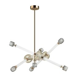 Люстра «ODEON LIGHT EXCLUSIVE» 5426/54CL, серия: KLIFF (крепление на планке)