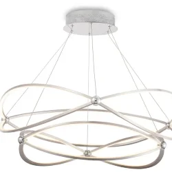 Подвесной светильник Weave 3000K 104Вт (Никель)