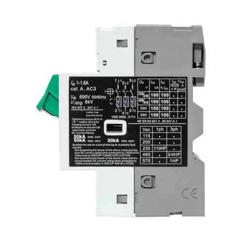 Выключатель автоматический для защиты двигателя АПД-32 1.0-1.6А EKF apd-me-1.6 - фото 6