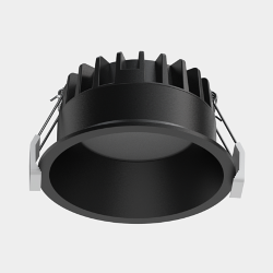 'Светильник светодиодный диммируемый потолочный встраиваемый , серия WL-BQ, Черный, 9Вт, IP44, Теплый белый (3000К), BQ009109-BL-WW 005649