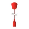 Светильник Decor E27 IP20 200-240В 1м подвесной красн. GAUSS PL013 - фото 5