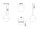 Трековый подвесной светильник Киат / Kiar S35  4000K 10Вт (Черный) TR018-2-10W4K-B - фото 2
