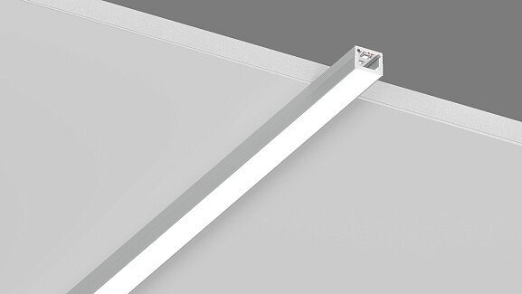 Накладной алюминиевый профиль Design LED LS1613, 2500 мм, анодированный, LS.1613-R. Фото 3