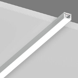 Накладной алюминиевый профиль Design LED LS1613, 2500 мм, анодированный, LS.1613-R 010363