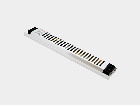 Ультратонкий блок питания для светодиодных лент в металлическом корпусе, IP20, 250W, 24V, XT-250-24. Фото 2