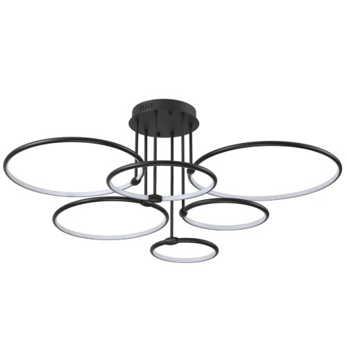 Люстра потолочная «LUMION» 6506/99CL, серия: URSULA (крепление на планке). Фото 1.