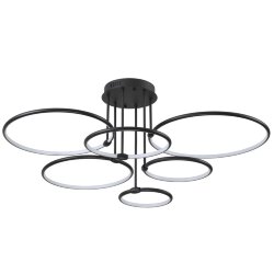 Люстра потолочная «LUMION» 6506/99CL, серия: URSULA (крепление на планке) - -