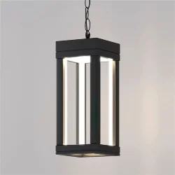 Уличный подвесной светодиодный светильник Frame LED IP54 1528 TECHNO LED черный (051857)