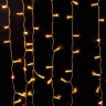 Праздничная гирлянда занавес теплый белый 2*3м IP65 - Фото 2
