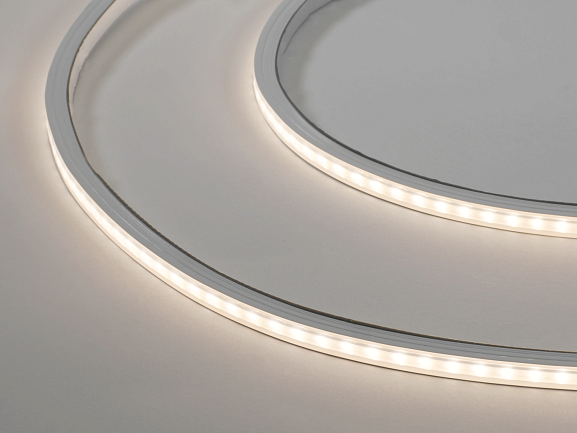 Светодиодная лента wallwasher SWG-WL2120, SMD2835, 120led/m, 6Вт/м, 24В, 3000K, 15°, IP67. Фото 2