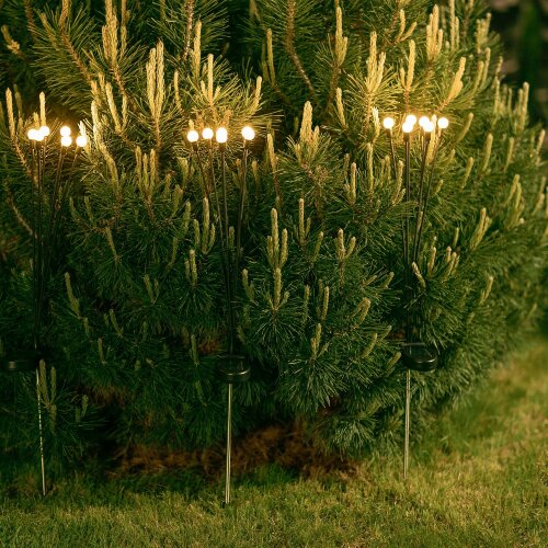 USL-S-820-PM700 FIREFLIES Садовый светильник на солнечной батарее Светлячки, 6 светодиодов, Теплый белый свет, 1xАА Ni-Mh аккумулятор в-к, IP44, TM Uniel - фото 7