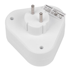 S-ES3-16F WHITE Разветвитель сетевой, б-з, 3 гнезда, 16А, 3500Вт, Белый