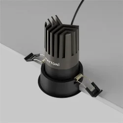 Встраиваемый светильник Dip Height+ 3000K 15Вт 50° (Черный)