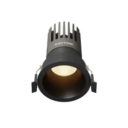 Встраиваемый светильник Омут+ / Dip 15 Вт 3000 К 50° (Черный) DL118-15W-3K-B