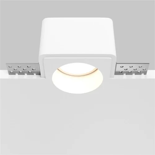 Встраиваемый светильник Gyps Modern GU10 10Вт (Белый) - фото 8