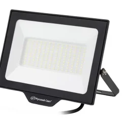 Прожектор светодиодный СДО FL 10 C 100W VW 865 BK CL 277х220х30мм 100Вт 6500К IP65 уличный черн. Русский Свет 15081023056