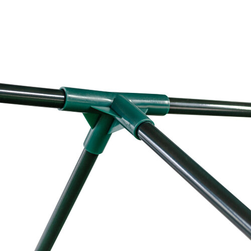 UGH-S31 L180 GREEN-GREEN Парник уличный, 180x90x90см, Металлическая труба в ПВХ, цвет зеленый, Тент из армированного полиэтилена 135г-м2, цвет сетки зеленый, TM ФитоЛето - фото 11