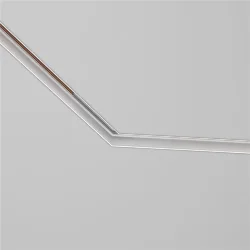 Угол-соединитель 135° Exility встраиваемый под ГКЛ 12,5мм, белый (Белый)