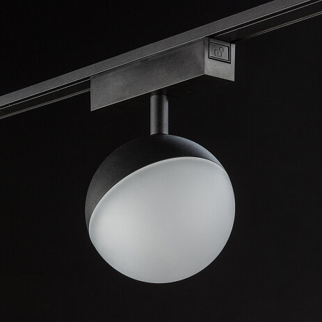 'Светильник трековый SLIM, 48В 10W черный 2700-6000К, SL-SLIM-SFBL-10-CCT. Фото 4