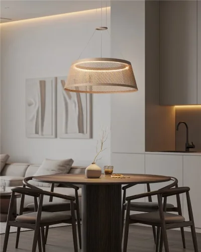 Подвесной светильник Призма / Prism (Бежевый и серый) FR5535PL-L14B - фото 2