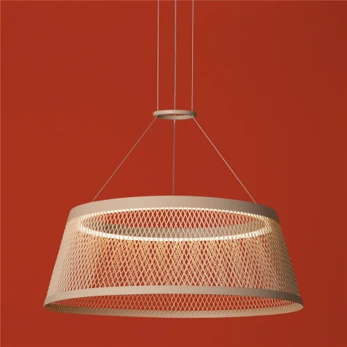 Подвесной светильник Призма / Prism (Бежевый и серый) FR5535PL-L14B - фото 8