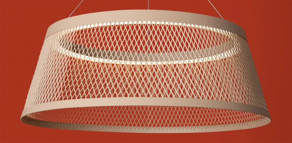 Подвесной светильник Призма / Prism (Бежевый и серый) FR5535PL-L14B - фото 13