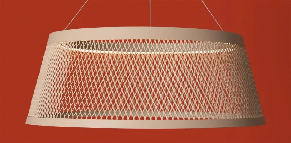 Подвесной светильник Призма / Prism (Бежевый и серый) FR5535PL-L14B - фото 14