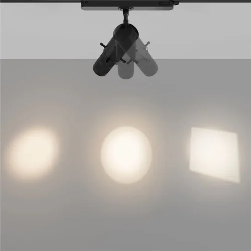 Трековый светильник Gala Trinity 3000K 10Вт 20°-35° (Черный) - фото 6