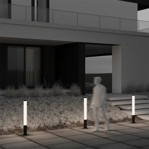 Ландшафтный светильник Ster 3000К 50Вт IP 65 (Черный) - фото 5