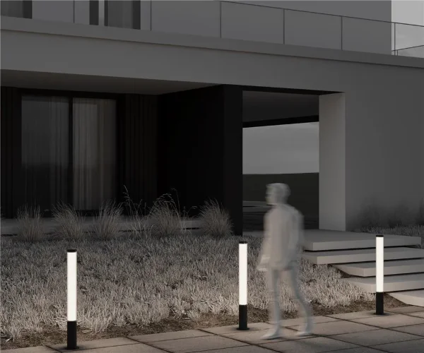 Ландшафтный светильник Ster 3000К 50Вт IP 65 (Черный) - фото 7