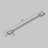 Гибкий коннектор для токоведущей ленты Exility IP черный (Черный) O-TR002-SC - фото 6