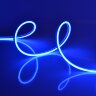 ULS-N01-2835-120LED-m-6mm-IP67-DC12V-9W-m-5M-BLUE Гибкая светодиодная лента, NEON, Катушка 5м, в блистере, Синий свет - фото 1